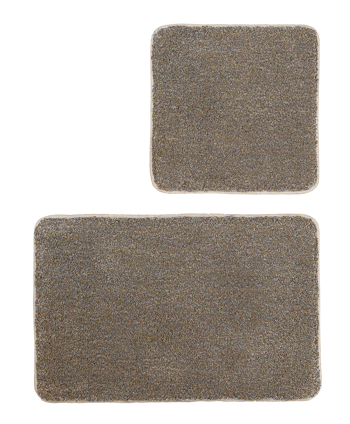 Badteppich-Set Relax in Taupe mit 50x50cm und 55x85cm